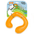 Nylabone C-Shuu Creative Play Lightweight and Squishy Stretching Floating Fetch Dog Toy - Small Orange