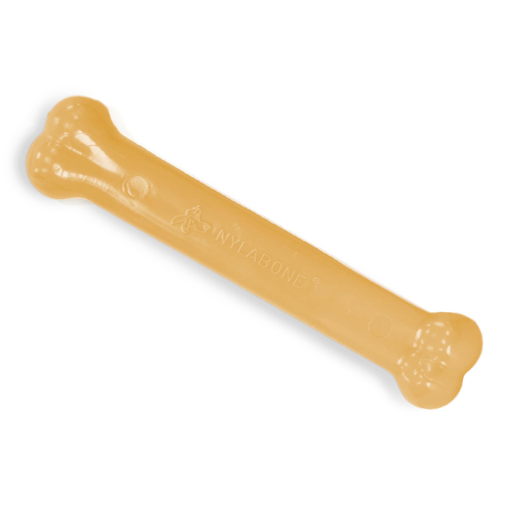 Nylabone Classic Bone Durable Power-Chew Peanut Butter Flavored Nylon Chew Dog Toy