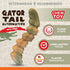 Nylabone Gator Tail Alternative Power-Chew Chicken Flavored Nylon Chew Dog Toy - Large/Giant