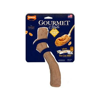 Nylabone Gourmet Style Stick Strong-Chew Peanut Butter Flavored Nylon Chew Dog Toy Extra Large/Souper