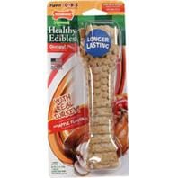 Nylabone Healthy Edibles Natural Chew Dog Biscuits Treats - Turkey/Apple - Souper