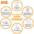 Nylabone Original Bone Flavor Frenzy Multiple Flavor Power-Chew Nylon Chew Dog Toy - Extra Small - 3 Pack