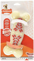 Nylabone Power-Action Ridges Dental Bone Power-Chew Bacon Flavored Nylon Chew Dog Toy - Extra Large Default Title