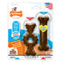 Nylabone Ring and Bone Puppy-Chew Chicken and Medley Flavor Teething Puppy Nylon Chew Dog Toy - 2 Pack Extra Small/Petite