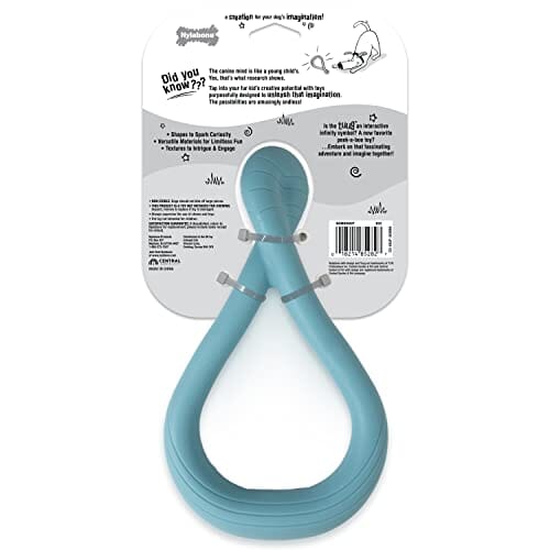 Nylabone Tuug Flexible Interactive Tug and Fetch Floating Rubber Dog Toy     