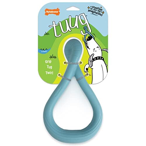 Nylabone Tuug Flexible Interactive Tug and Fetch Floating Rubber Dog Toy Default Title
