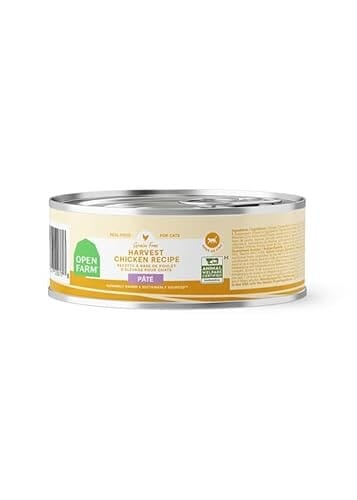 Open Farm Grain-Free Harvest Chicken Recipe Canned Cat Food 5.3 Oz - Case of 12