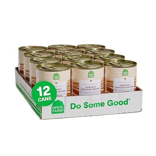 Open Farm Grain-Free Harvest Chicken Recipe Canned Dog Food - 12.5 Oz - Case of 12 Default Title