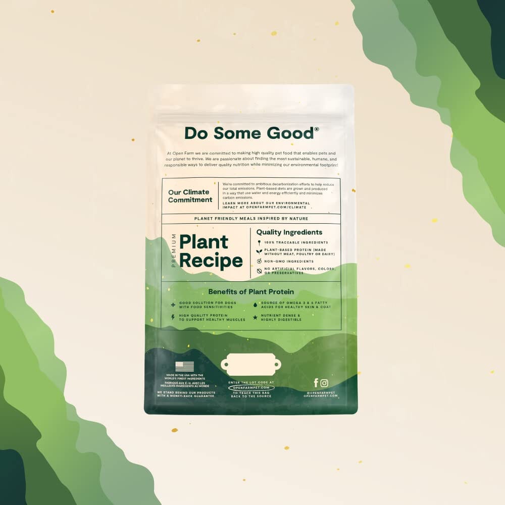 Open Farm Kind Earth Premium Plant Based with Superfoods Recipe Dry Dog Food - 3.5 Lbs  