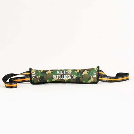 Operation Good Boy Miltary Intelligence Chew and Tug Nylon Dog Toy - Camouflage Default Title