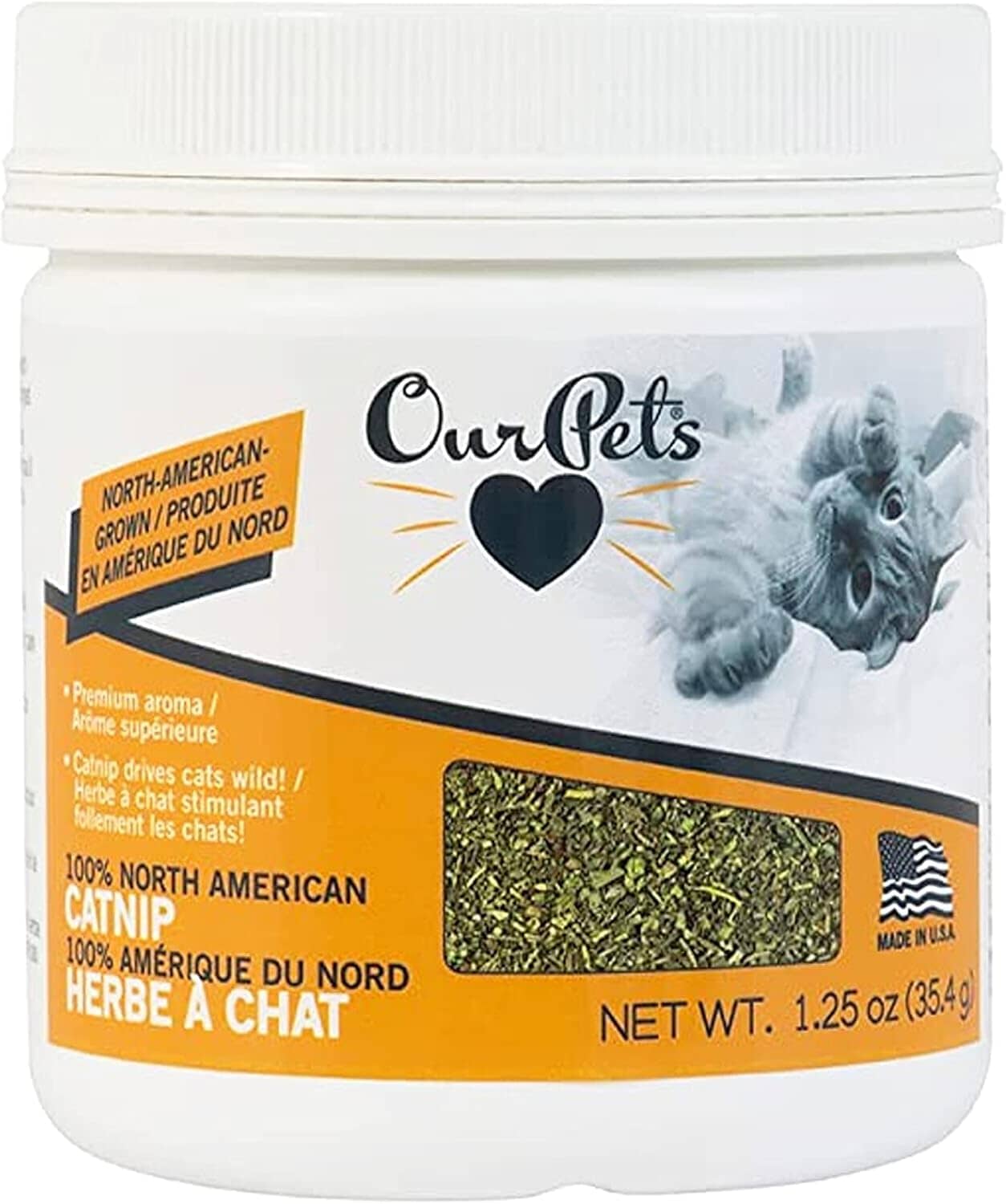 OurPets Cosmic Catnip 100% Natural Catnip - 1.25 oz Jar