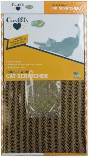 OurPets Far and Double Wide Cardboard Cat Scratcher  