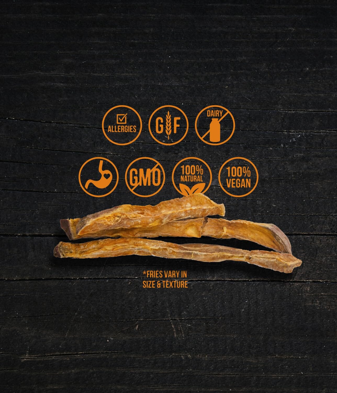 Outward Hound 100% Natural Sweet Potato Fries Crunchy Dog Treats - 8 Oz  