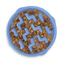 Outward Hound Ant-Skid Fun Feeder Slo-Bowl Slow Feeding Dog Bowl - Turquise Drop - Medium  