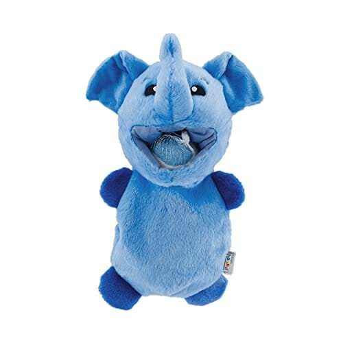 Outward Hound Ball Hogz Elephant Hide N' Seek 3-Tennis Balls Plush Dog Toy