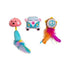 Outward Hound Catstages Festival Crinkle Flinger and Feather Plush Catnip Cat Toys - 3 Pack Default Title