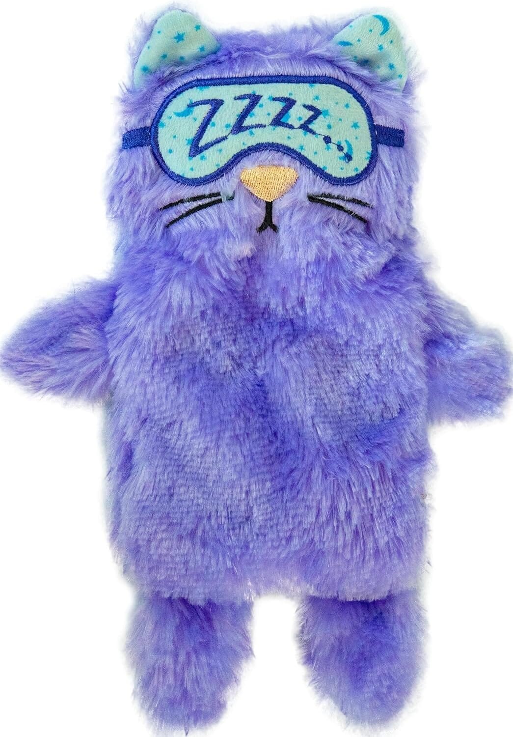 Outward Hound Catstages Purr Pillow Electronic Touch-Activated Calming Plush Catnip Cat Toy