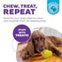 Outward Hound Double-Tuff Mint-Scented Treat-Dispensing Interactive Dog Toy - Green