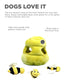 Outward Hound Hide-a-Bee Interactive Plush Dog Toy - Yellow  