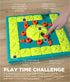 Outward Hound Multi-Puzzle Interactibe Treat Rewarding Puzzle Feeder Dog Toy - Blue  