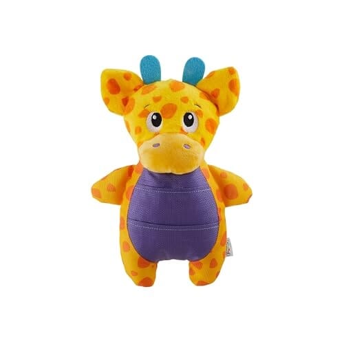 Outward Hound Nina Ottosson Puzzle Palz Giraffe Squeak and Plush Nylon Dog Toy Default Title