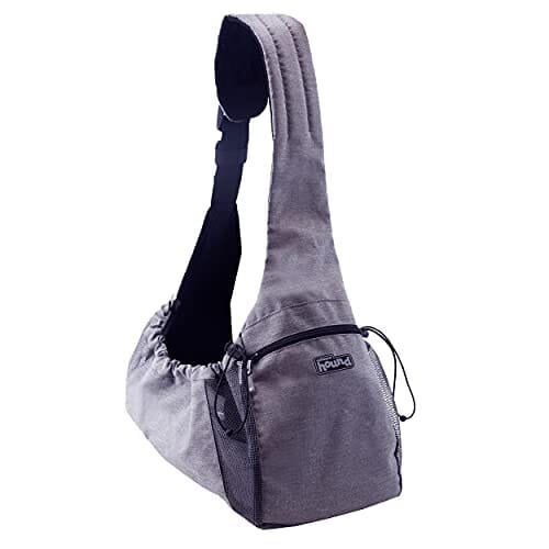 Outward Hound PupPak PoochPouch Hands-Free Front Carrying Sling Travel Dog Carrier - Gray - Small Default Title