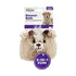 Outward Hound Reversi-Ball Dual-Sided Antelope Plush Dog Toy with Inner Spike Ball