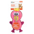 Outward Hound Xtreme Seamz Flamingo Squeak and Plush Reinforced Dog Toy  