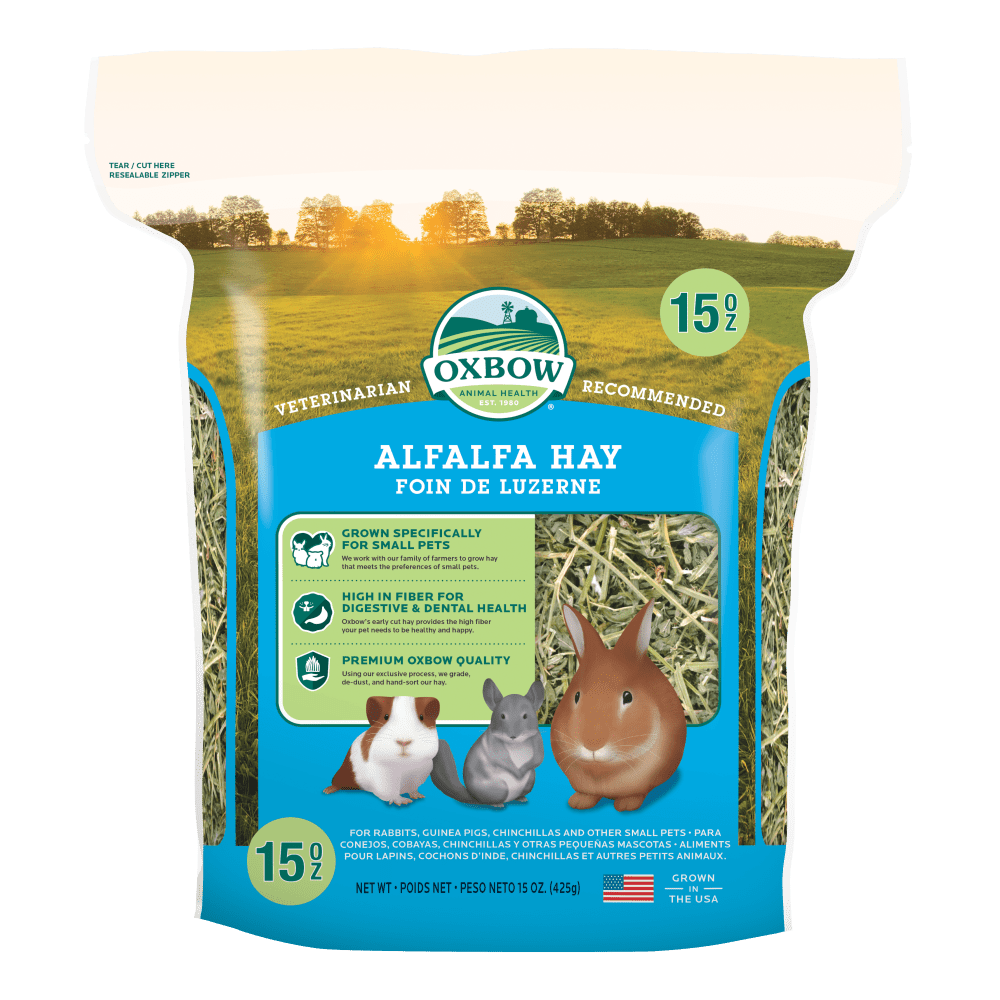 Oxbow Alfalfa Hay Small Animal Hay - 15 oz Bag