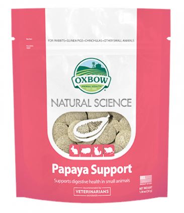 Oxbow Natural Science Papaya Support - 60 ct Bag