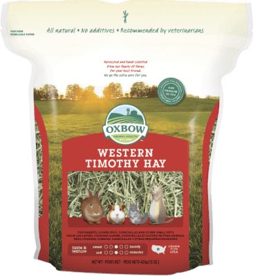 Oxbow Western Timothy Hay Small Animal Hay - 40 oz Bag