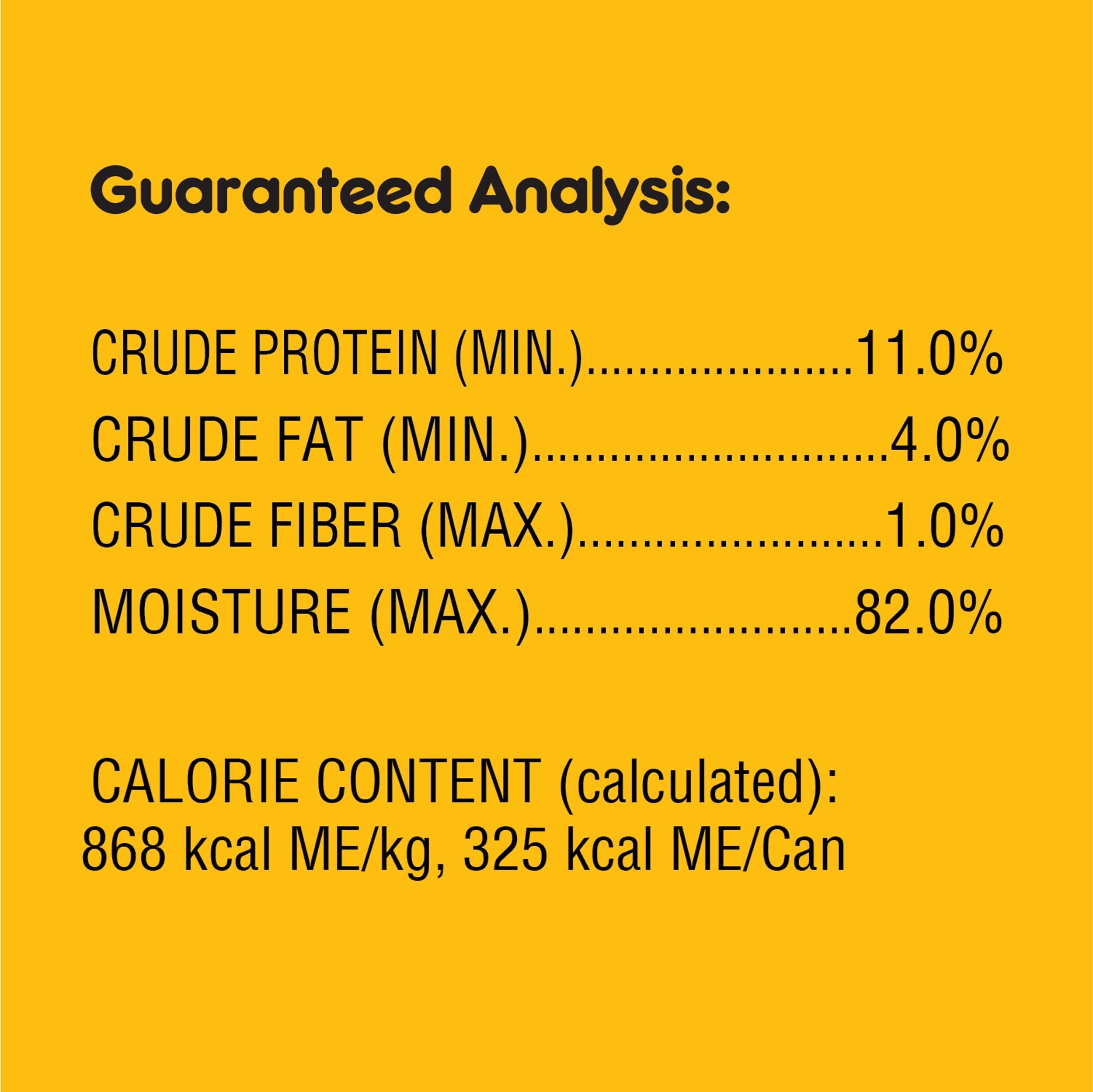 Pedigree High Protein Loaf Beef and Lamb Canned Dog Food - 13.2 oz - Case of 12  