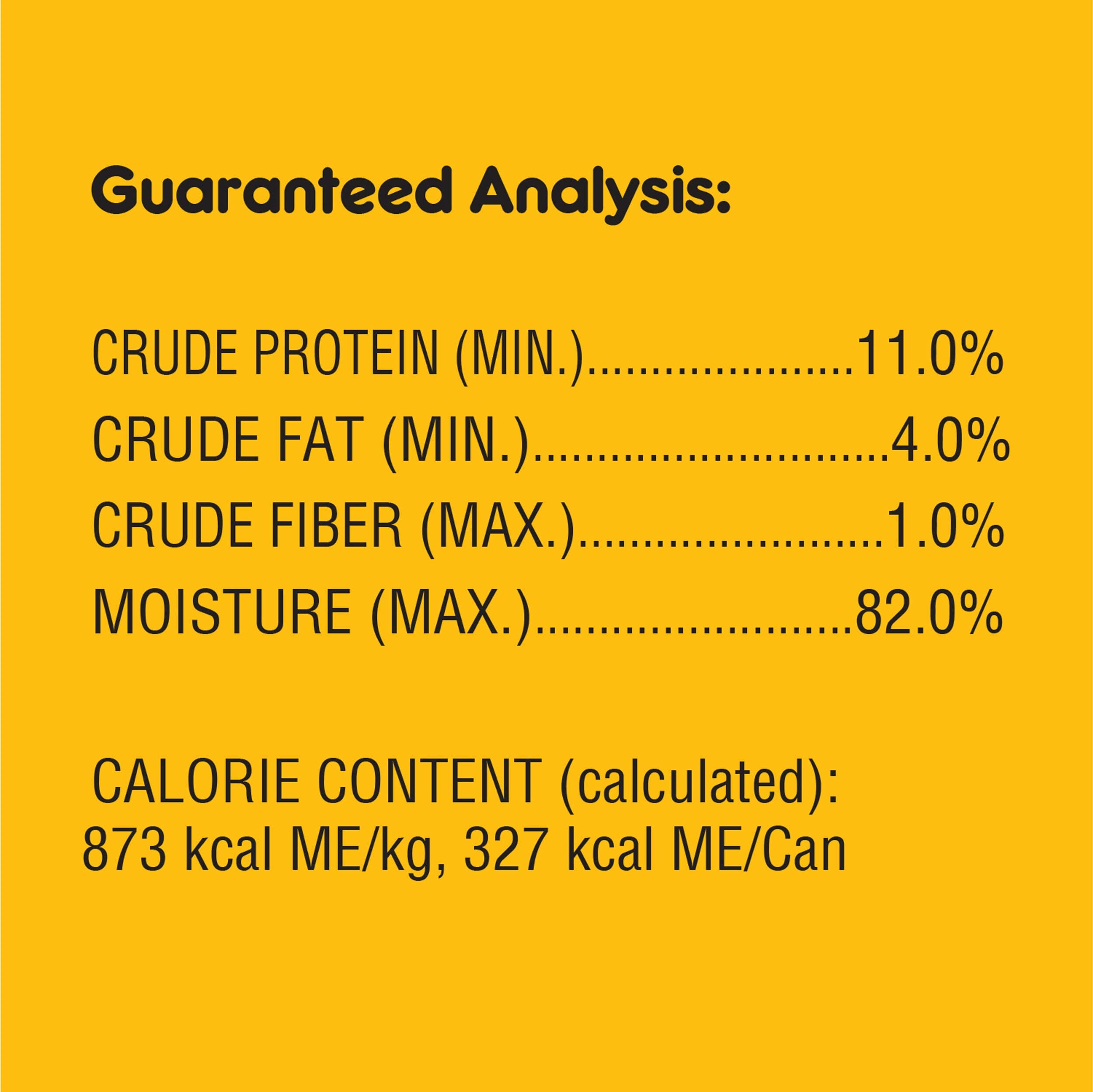 Pedigree High Protein Loaf Chicken and Turkey Canned Dog Food - 13.2 oz - Case of 12  