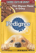 Pedigree Pouch Filet Mignon CIG Wet Dog Food - 3.5 oz - Case of 16  