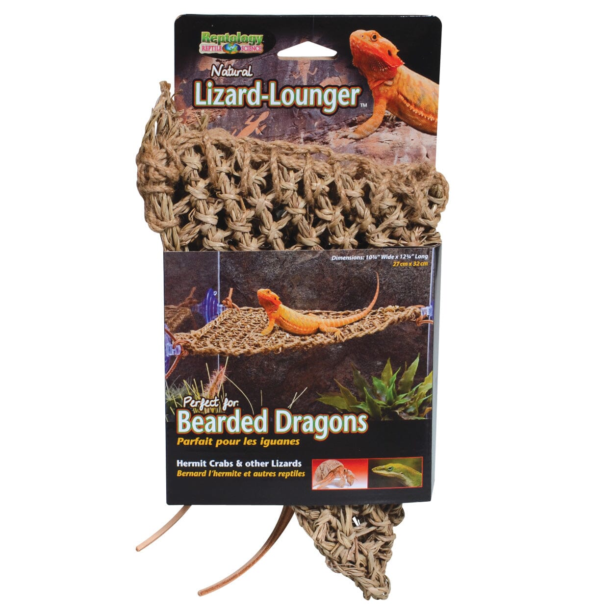 Penn Plax Natural Lizard Lounger - Corner - Small