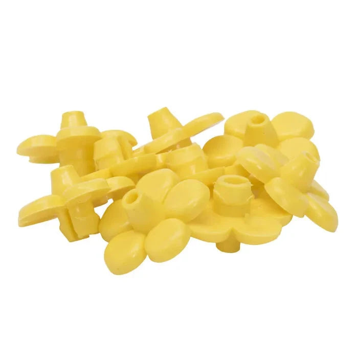 Perky-Pet Replacement Flowers for Hummingbird Feeders - Yellow - 9 Pack