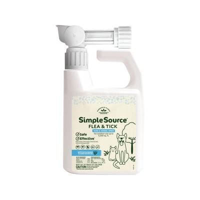 Pet Armor SimpleSource Lemongrass and Cedarwood Oil Cat and Dog Flea and Tick Yard and Kennel Spray - 32 Oz Default Title