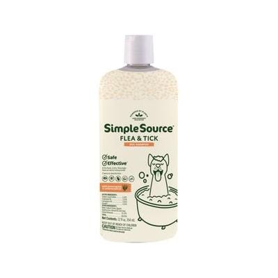 Pet Armor SimpleSource Lemongrass and Cedarwood Oil Deodorizing Flea and Tick Dog Shampoo - 12 Oz Default Title