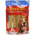 Pet Factory American Beefhide Rolls Chicken Flavored Natural Dog Chews Large - 7-8 Inch - 4 Pack