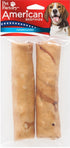 Pet Factory American Beefhide Rolls Chicken Flavored Natural Dog Chews Medium - 6 Inch - 2 Pack