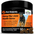 Pet Honesty Senior Hip and Joint with Hemp Chicken Chewy Dog Supplements - 90 Count - 9.5 Oz  