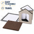 Pet Life 'Hush Puppy' Collapsible Electronic Heating and Cooling Smart Pet House