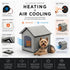 Pet Life 'Hush Puppy' Collapsible Electronic Heating and Cooling Smart Pet House