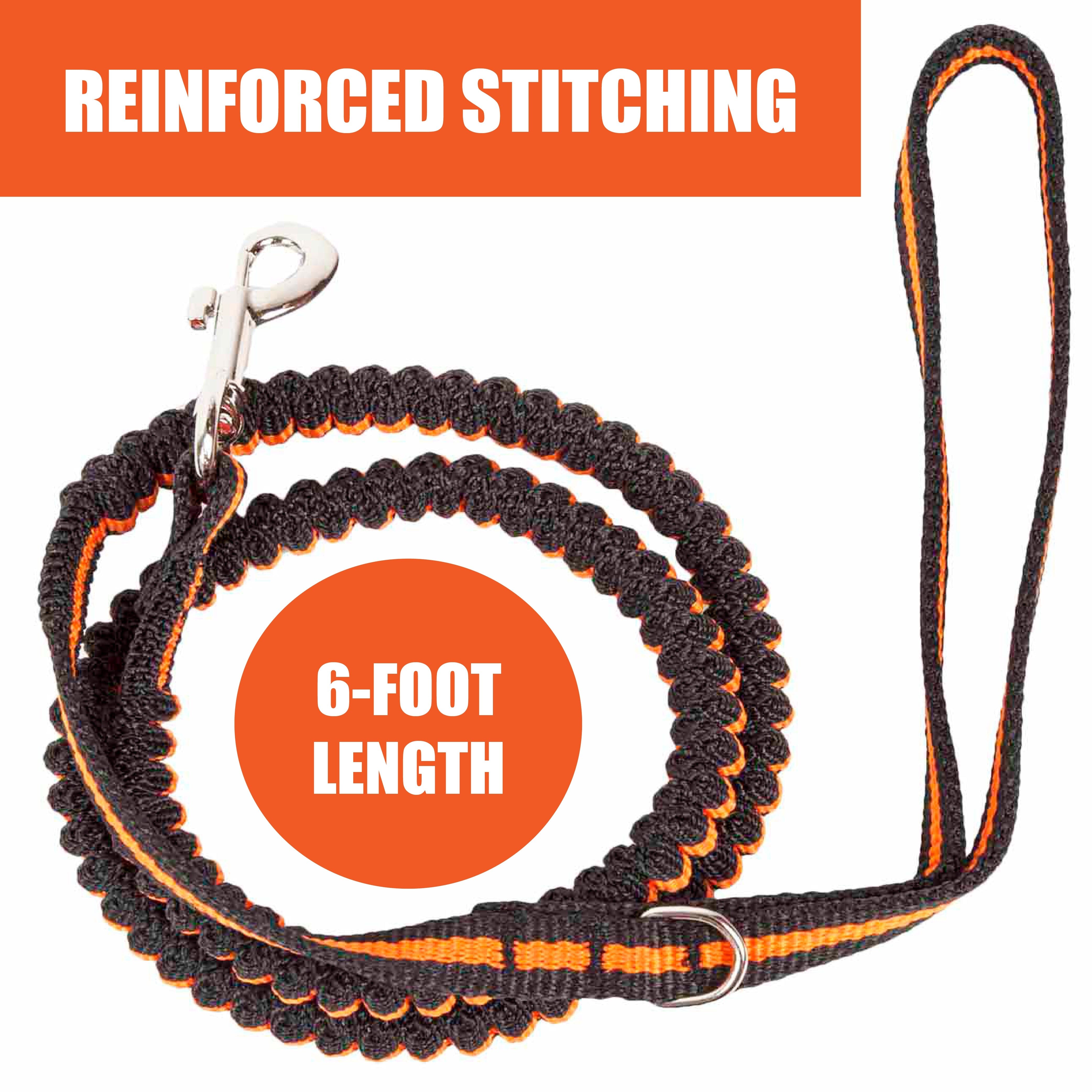 Pet Life ® Accordion and Hand's Free Belt-Clip Dog Leash - 2 Piece Set