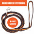 Pet Life ® Accordion and Hand's Free Belt-Clip Dog Leash - 2 Piece Set