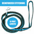 Pet Life ® Accordion and Hand's Free Belt-Clip Dog Leash - 2 Piece Set