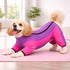 Pet Life ® Active 'Chase Pacer' Medium-weight 4-Way-Stretch Yoga Fitness Dog Tracksuit