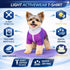 Pet Life ® Active 'Chewitt Wagassy' 4-Way-Stretch Yoga Fitness Long-Sleeve Dog T-Shirt