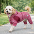 Pet Life ® Active 'Downward Dog' 4-Way-Stretch Fitness Yoga Dog Tracksuit Hoodie