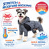 Pet Life ® Active 'Downward Dog' 4-Way-Stretch Fitness Yoga Dog Tracksuit Hoodie